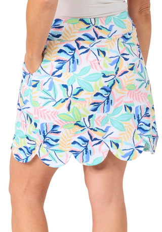 Thumbnail 2: Coral Bay Golf Women's Scalloped Skort  