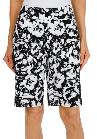 Thumbnail 1: Coral Bay Women's Print Bermuda Shorts 