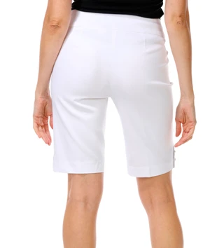 Thumbnail 3: Coral Bay Petite Bermuda Shorts with Button Hem  