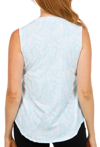 Thumbnail 3: REEL LEGENDS Petite Sleeveless Print Top 