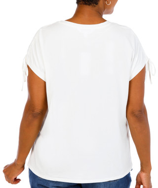Thumbnail 2: Kiss & Fly Plus Short Sleeve American Flag Top 