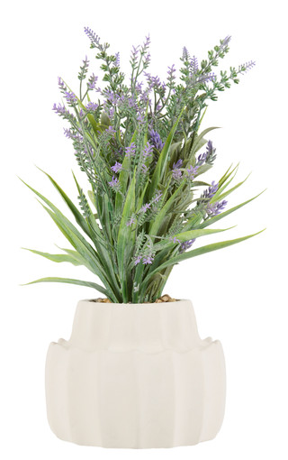 Thumbnail 2: CONCEPTS IN TIME 16 in Faux Lavender Plant 