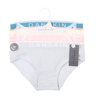 Thumbnail 1: Danskin Girls 4 Pk Bikini Panties 