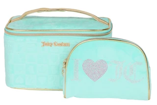 Thumbnail 1: Juicy Couture 2 Pc Terry Train Case Set 