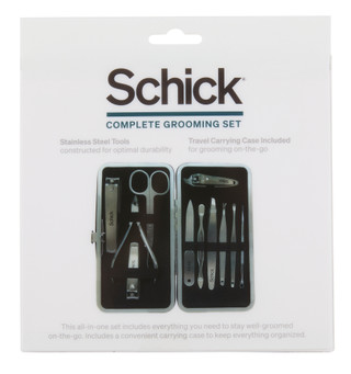Thumbnail 2: SCHICK 12 Pc Complete Grooming Set 
