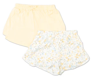 Thumbnail 1: No Comment Girls 2 Pk Double Layer Butterfly Shorts 