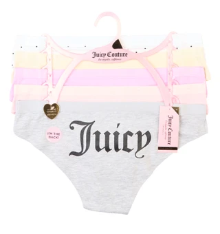 Thumbnail 1: Juicy Couture Juniors 5 Pk Panties 