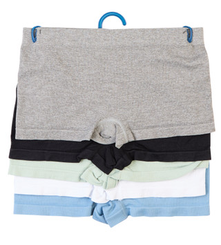 Thumbnail 2: Aeropostale Juniors 5 Pk Seamless Boy Shorts 