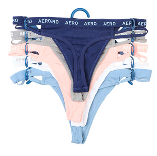 Thumbnail 2: Aeropostale Juniors 5 Pk Ribbed Thongs 
