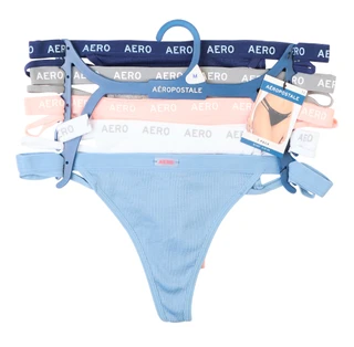 Thumbnail 1: Aeropostale Juniors 5 Pk Ribbed Thongs 