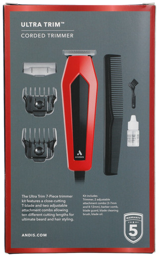 Thumbnail 3: Andis Men's 7 Pc T-Blade Trimmer Kit 