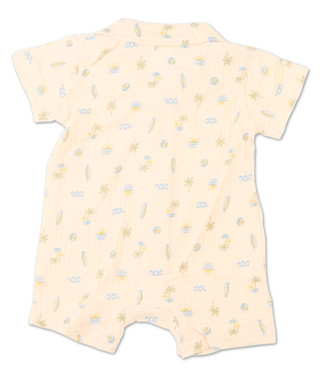 Thumbnail 2: Chick Pea Baby Boys Tropical Romper 