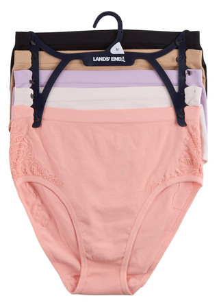 Thumbnail 1: Lands End Women's 5 Pk Brief Panties 