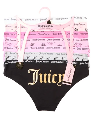 Thumbnail 1: Juicy Couture Juniors 7 Pk Panties 