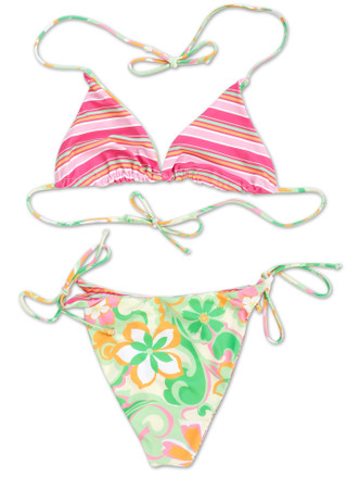 Thumbnail 2: Ocean Pacific Juniors Two Piece Swimsuit  