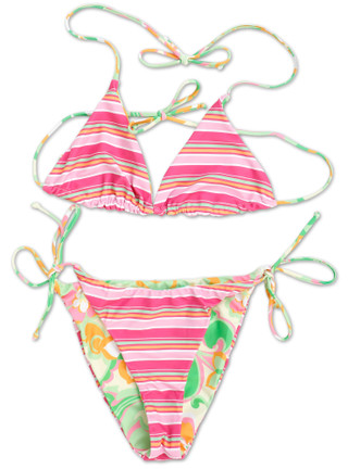 Thumbnail 4: Ocean Pacific Juniors Two Piece Swimsuit  