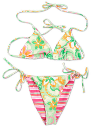 Thumbnail 1: Ocean Pacific Juniors Two Piece Swimsuit  
