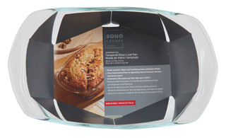 Thumbnail 1: Gibson Tempered Glass Loaf Pan 