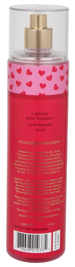 Thumbnail 2: Emily In Paris 8 oz Heartfelt Body Mist 