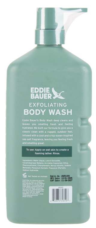 Thumbnail 3: Eddie Bauer 32 oz Sea Salt Exfoliating Body Wash 