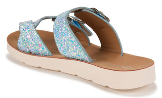 Thumbnail 2: Laundry Girl Girls Toe Loop Crochet Slides 
