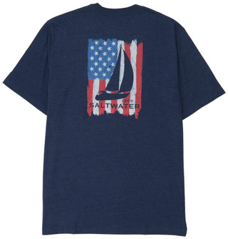 Thumbnail 2: IZOD Men's Short Sleeve Graphic Crew Neck Tee 