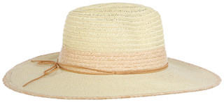 Thumbnail 2: SUN DAY AFTERNOONS Solid Natural Blend Valencia Hat 