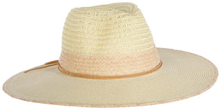 Thumbnail 1: SUN DAY AFTERNOONS Solid Natural Blend Valencia Hat 