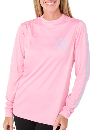 Thumbnail 3: Southern Lure Women's Long Sleeve Performance Graphic Tee 