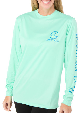 Thumbnail 3: Southern Lure Women's Long Sleeve Performance Graphic Tee 