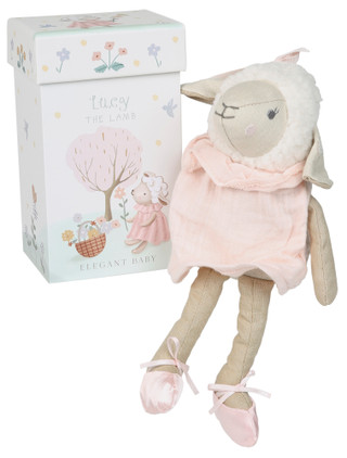 Thumbnail 1: Elegant Baby 10 In Lucy The Lamb Doll 