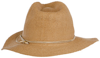 Thumbnail 4: Coolibar Isla Solid Hand-Woven Unstructured Brim Fedora 