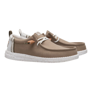 Thumbnail 2: Hey Dude Mens Wally Crafted Linen Casual Shoes 