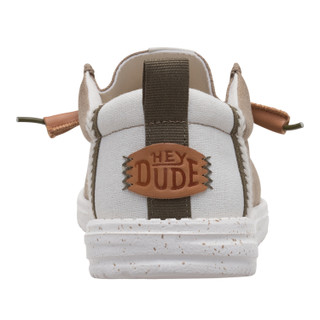 Thumbnail 5: Hey Dude Mens Wally Crafted Linen Casual Shoes 