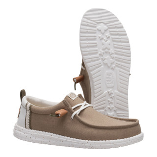 Thumbnail 7: Hey Dude Mens Wally Crafted Linen Casual Shoes 