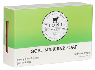 Thumbnail 1: Dionis 6 oz Verbena & Cream Goat Milk Bar Soap 