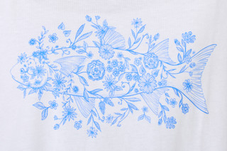 Thumbnail 3: REEL LEGENDS Women's Short Sleeve V Neck Graphic Tee 