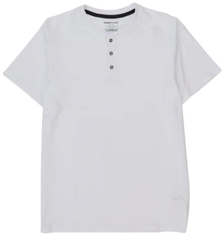 Thumbnail 1: Kenneth Cole Men's Short Sleeve Core Henley Tee 