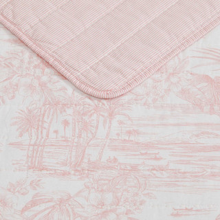 Thumbnail 6: TOMMY BAHAMA  Beach Bluff Toile Cotton Quilt Set 
