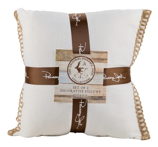 Thumbnail 2: Panama Jack 2 Pk Jute Trim Decorative Pillows 