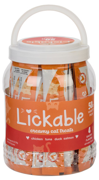 Thumbnail 1: Fieldcrest Farms 50 Ct Lickable Creamy Cat Treats 