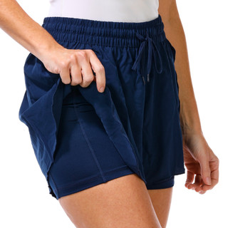 Thumbnail 3: Legends Women's Active Mesh Lined Running Shorts  