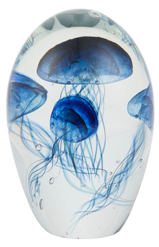 Thumbnail 1: The Gerson Company 5.5 in Handblown Glass Jellyfish 