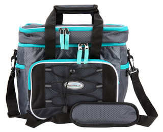 Thumbnail 1: Arizona Blue Insulated 24 Can Cooler w/ Dual Compartment 