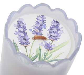 Thumbnail 2: EAST WEST 13.5 oz Lavender Blossom Candle 