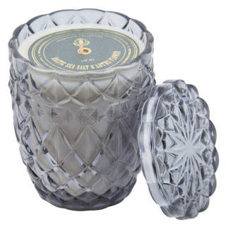Thumbnail 2: EAST WEST 13.5 oz Baltic Sea Salt & Lotus Candle 