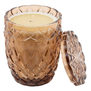Thumbnail 2: EAST WEST 16.6 oz Raw Santal & Oud Blossom Candle 