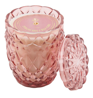 Thumbnail 2: EAST WEST 13.65 oz Sterling Rose & Wild Floral Candle 
