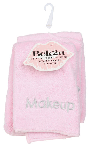 Thumbnail 1: Bck2U 3 pk Makeup Cleansing Towels 