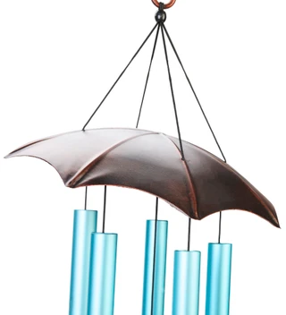 Thumbnail 2: Regal Arts & Gifts 40 in Raindrop Wind Chime 
